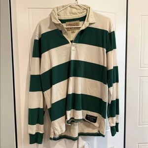 Abercrombie rugby shirt, size Large, NWOT